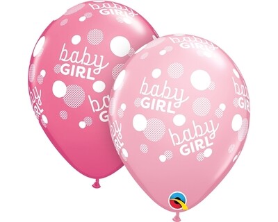 Baby Girl Balloon Bouquet Pink #2