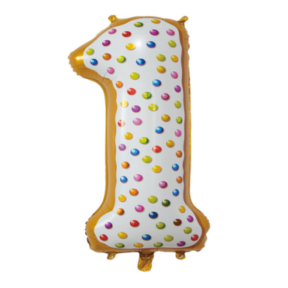 30&quot; cakes foil number 1