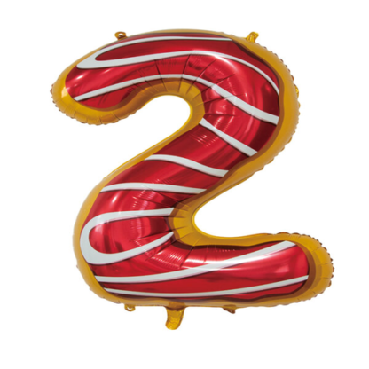 30&quot; cakes foil number 2