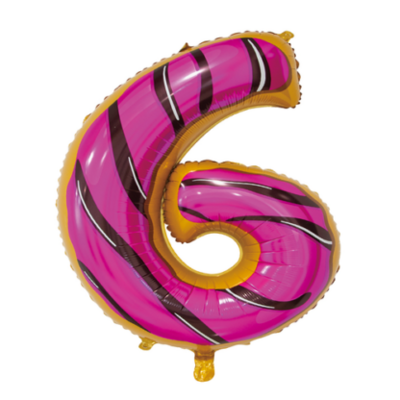30&quot; cakes foil number 6