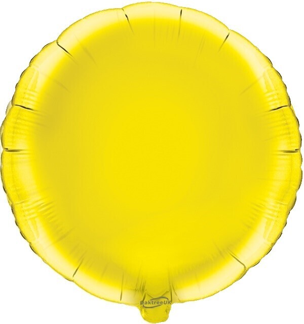 Yellow 18&quot; Circle