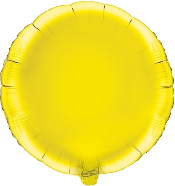 Yellow 18&quot; Circle