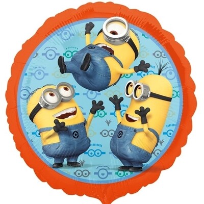 Minions Round Balloon