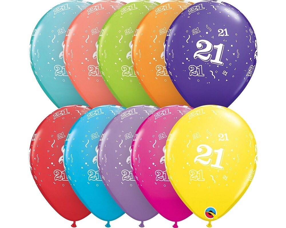 Age 21 Balloon Bouquet