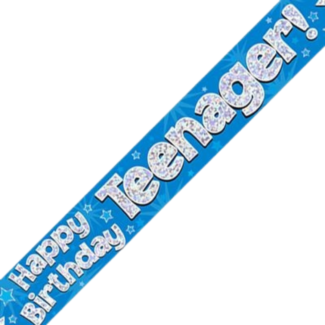 Happy Birthday Teenager Banner