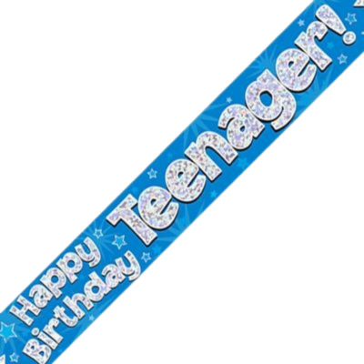 Happy Birthday Teenager Banner