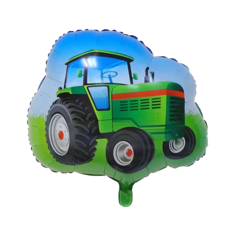 Green tractor