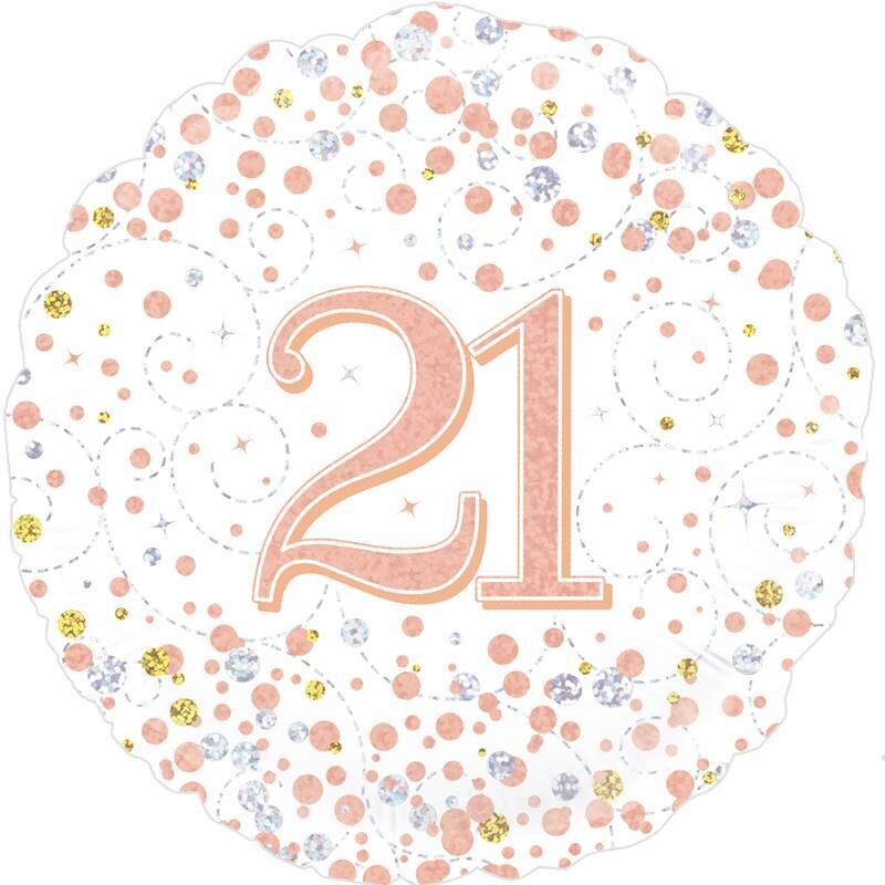 Happy 21st Birthday Champagne Fizz