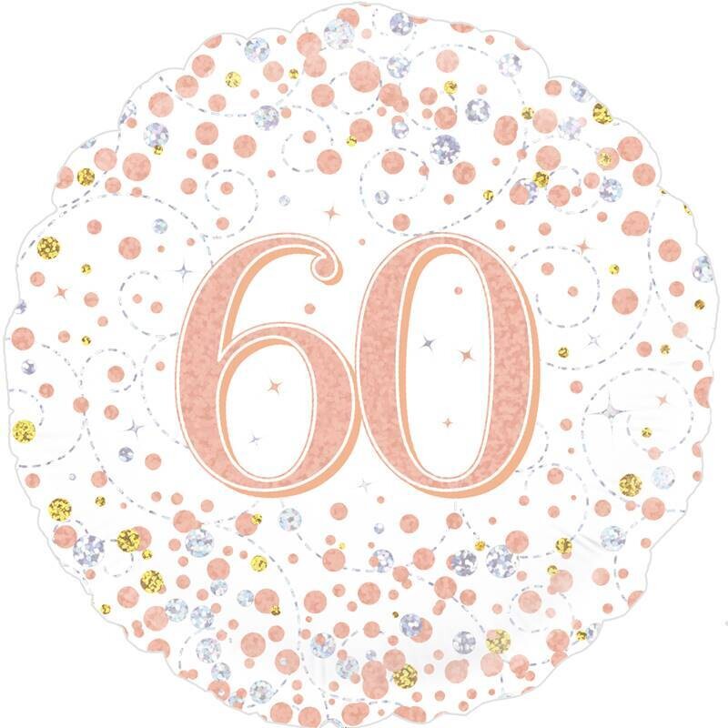 Happy 60th Birthday Champagne Fizz