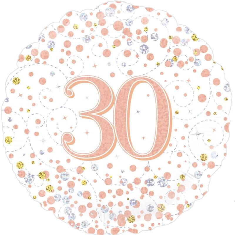 Happy 30th Birthday Champagne Fizz