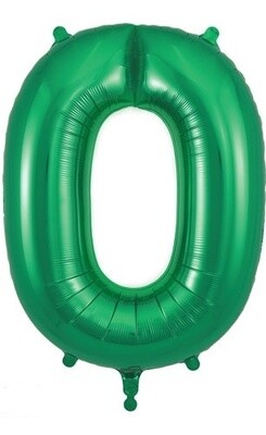 34&quot; Green Numbers