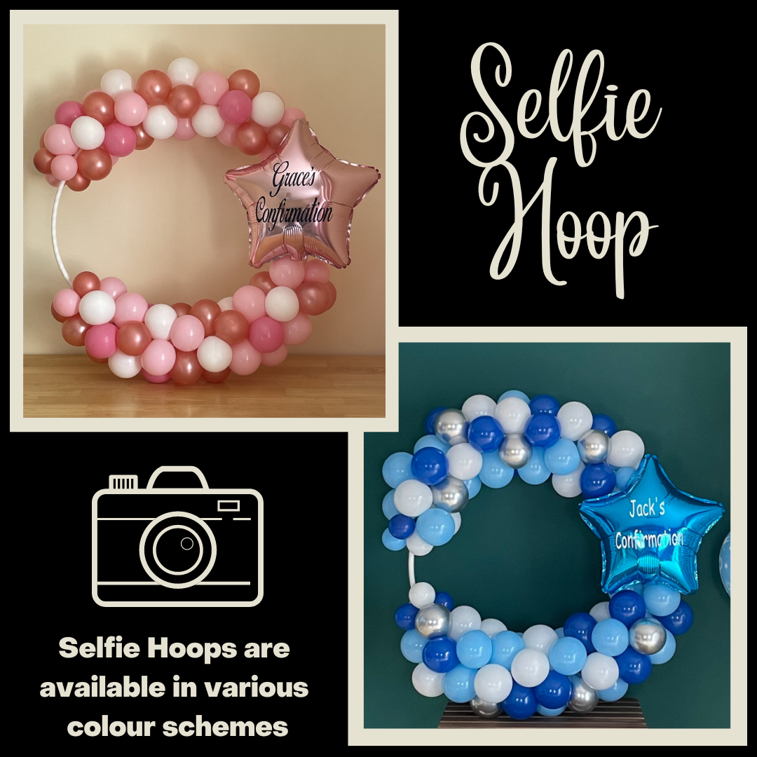 Personalised Selfie Hoop -