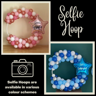 Personalised Selfie Hoop -