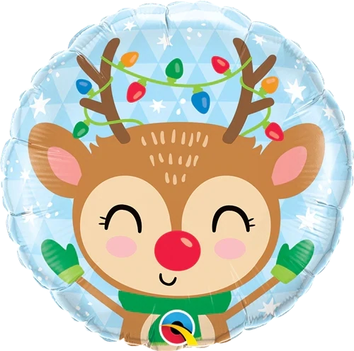 Reindeer with Lights