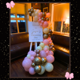 Easel &amp; Balloon Garland - CONTACT US DIRECTLY