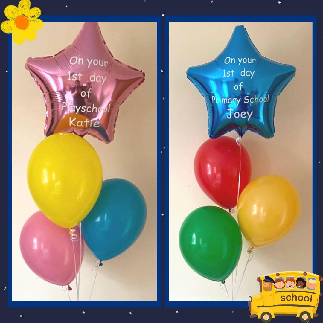 Back to school balloons