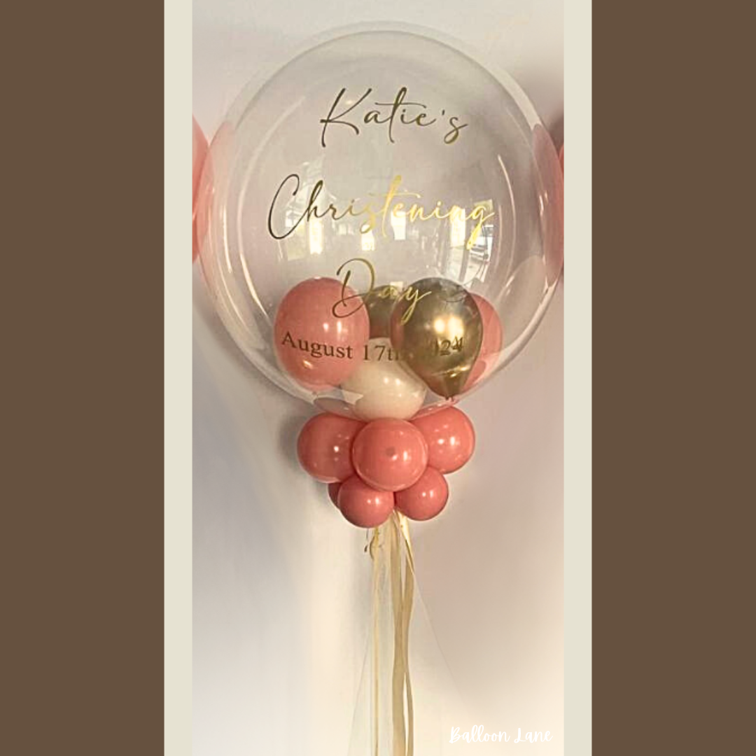 Personalised bubble balloon - Option 11