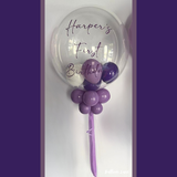 Personalised bubble balloon - Option 12