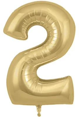 34&quot; Gold Silk foil number 2