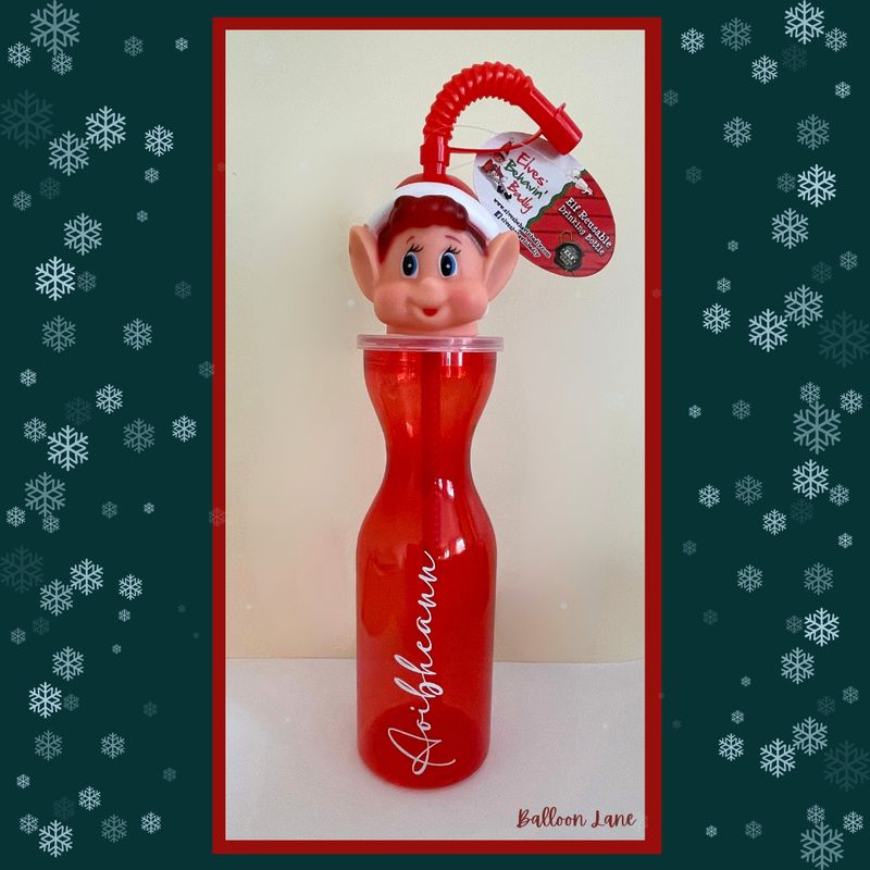 Personalised Elf bottle