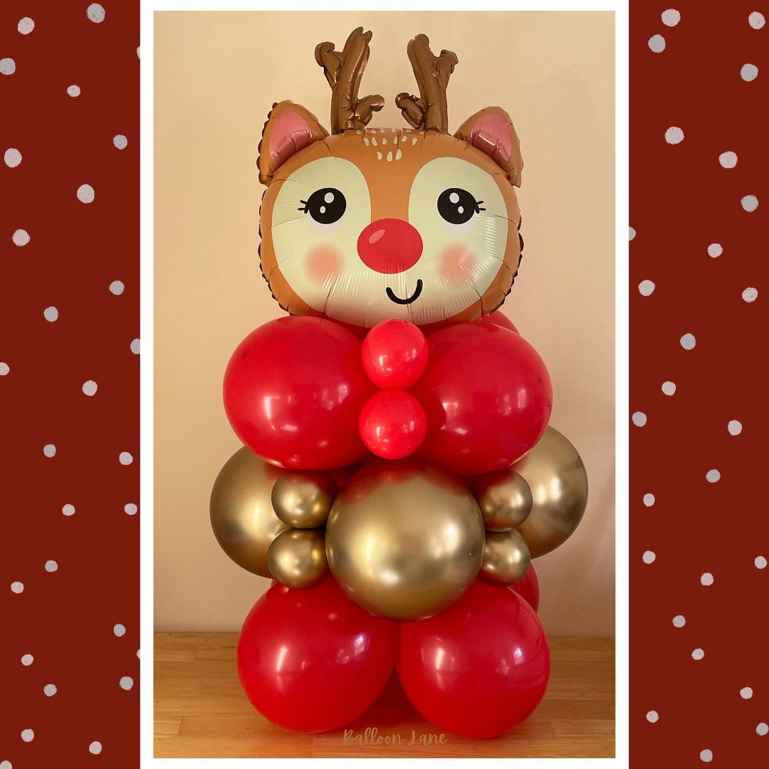 Reindeer Balloon stack