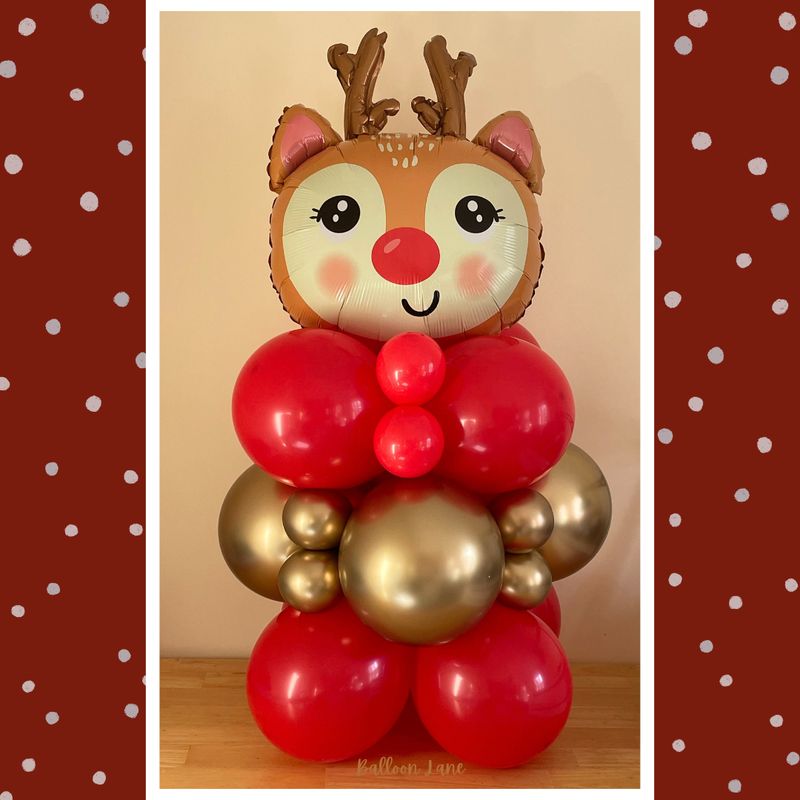Reindeer Balloon stack
