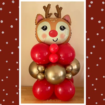 Reindeer Balloon stack