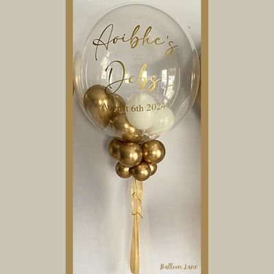 Personalised bubble balloon - Option 16