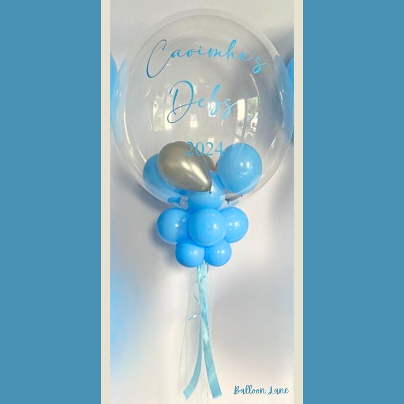 Personalised bubble balloon - Option 7