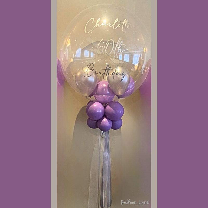 Personalised bubble balloon - Option 18