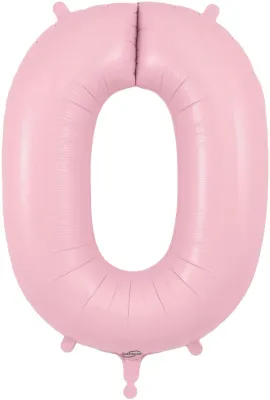34" Light Pink Numbers