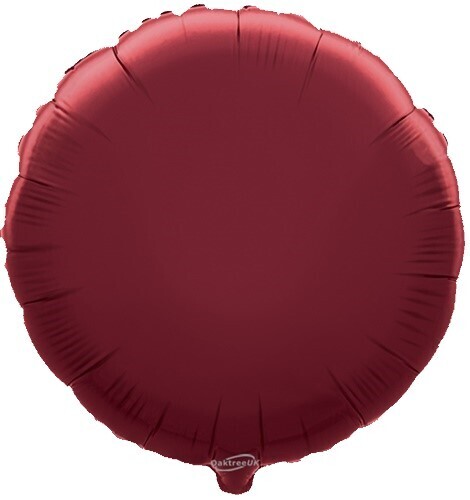 Burgundy 18" Circle