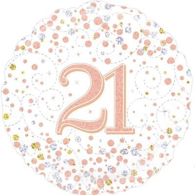 Happy 21st Birthday Champagne Fizz