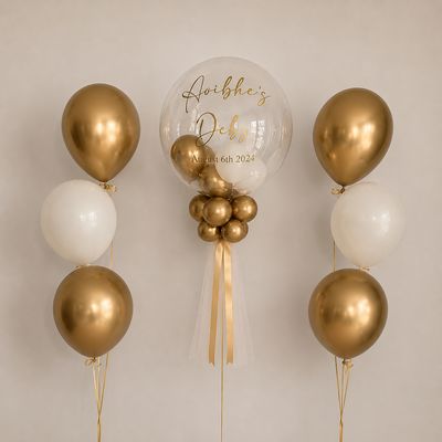 Personalised Bubble Balloon Set - Option 1