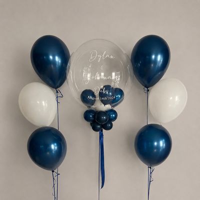 Personalised Bubble Balloon Set - Option 9