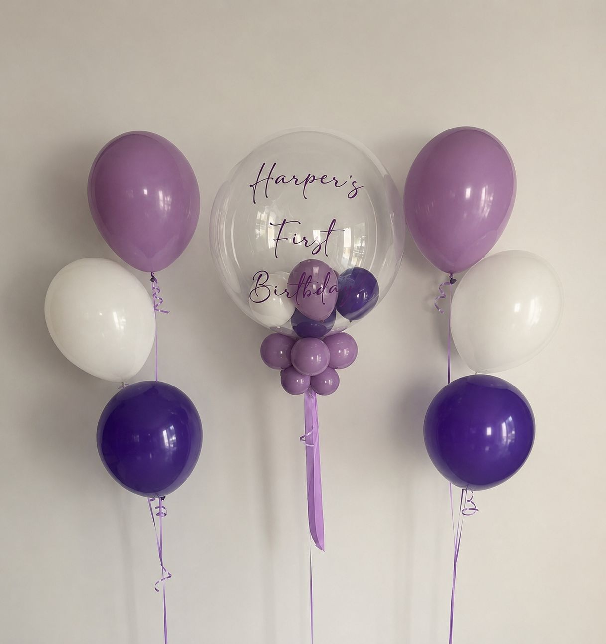 Personalised Bubble Balloon Set - Option 17