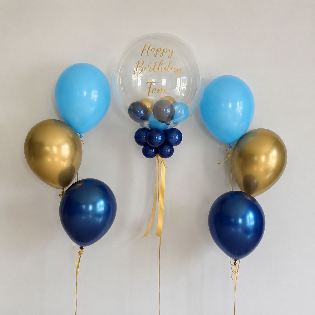 Personalised Bubble Balloon Set - Option 18