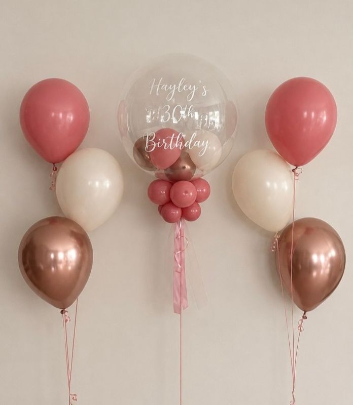 Personalised Bubble Balloon Set - Option 5