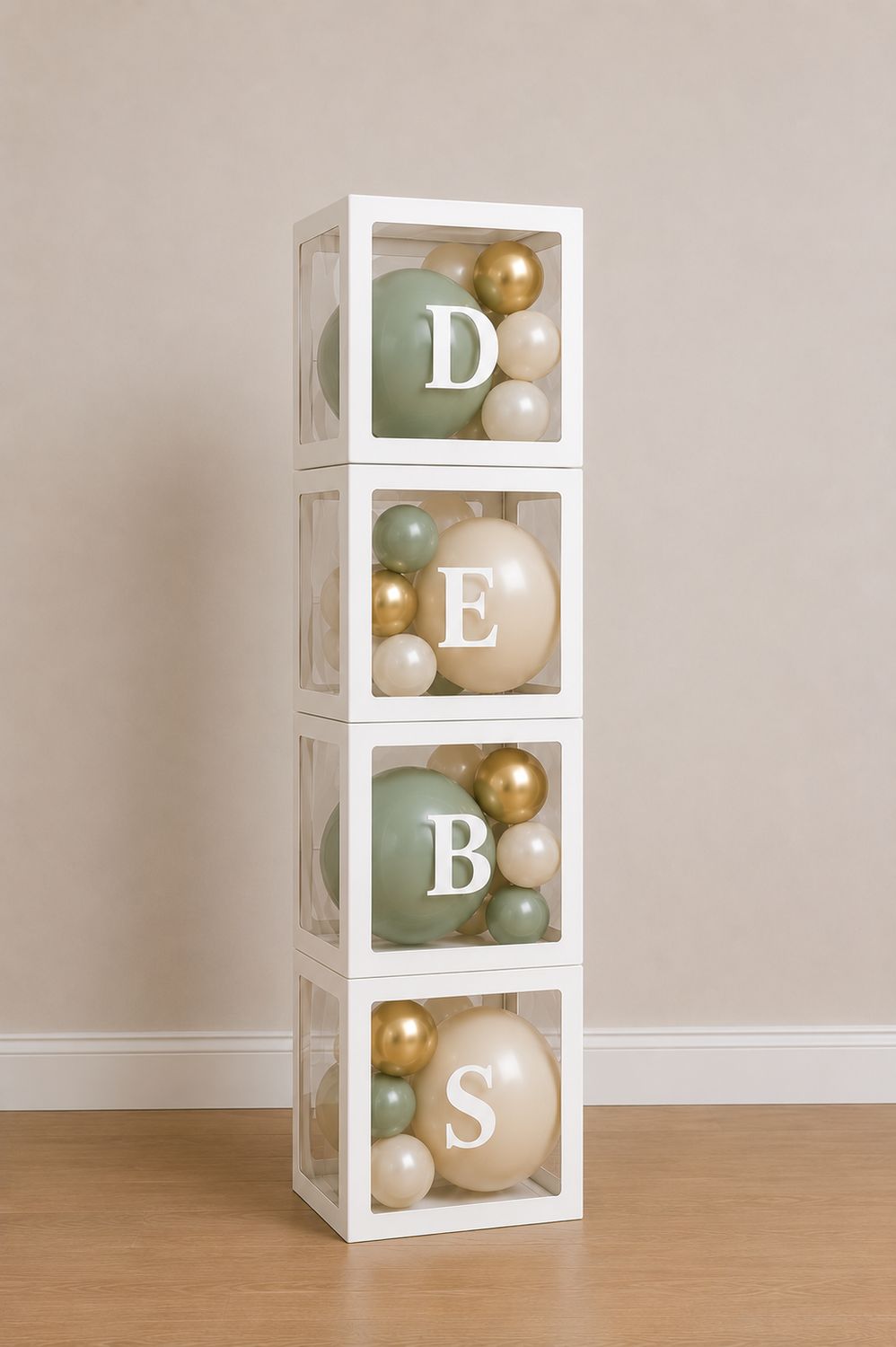 Customised DEBS Balloon Boxes