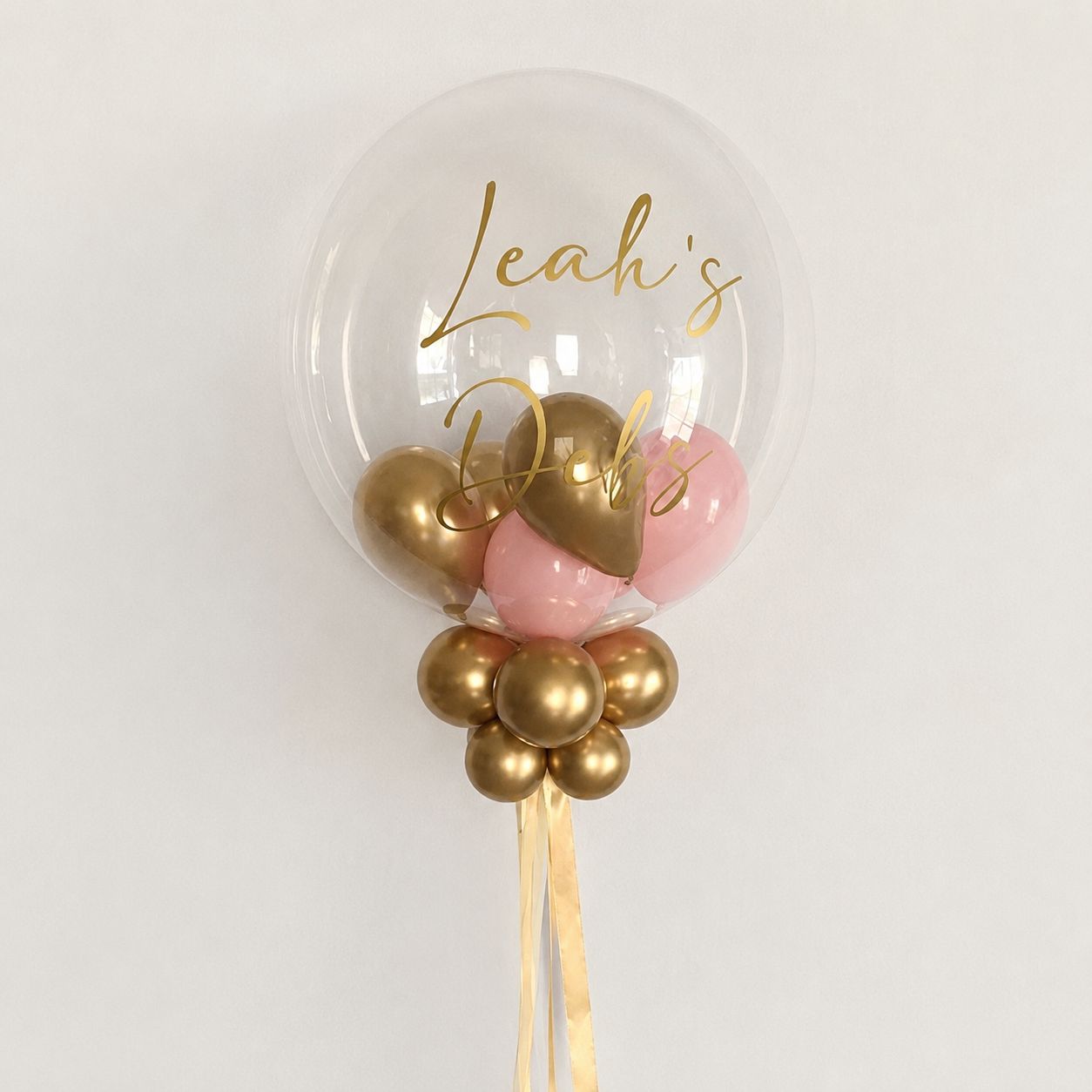 Personalised Bubble Balloon - Option 10