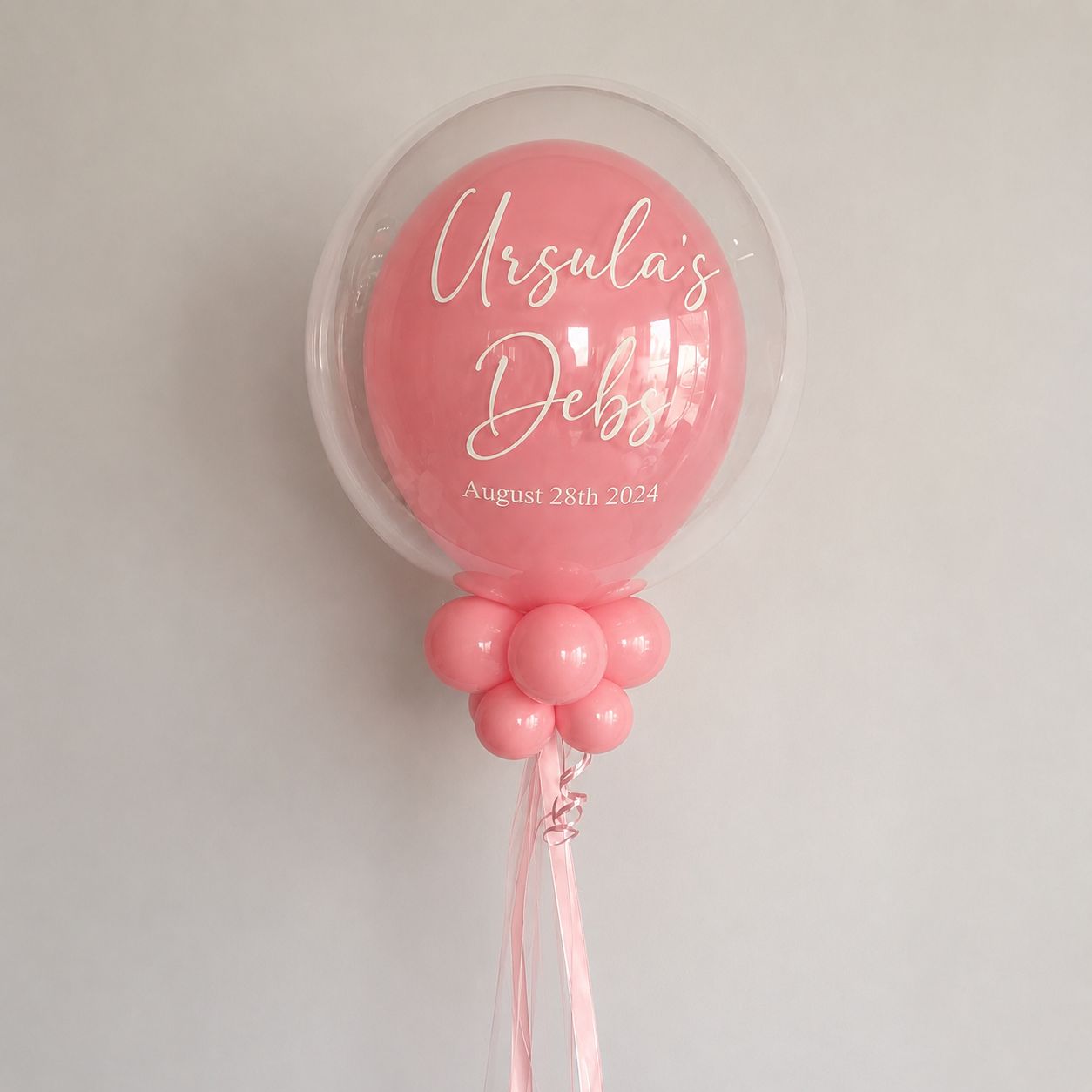 Personalised Bubble Balloon - Option 1