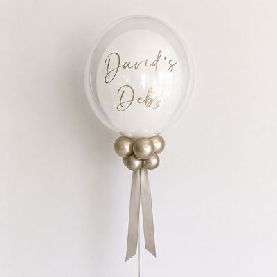 Personalised Bubble Balloon - Option 4