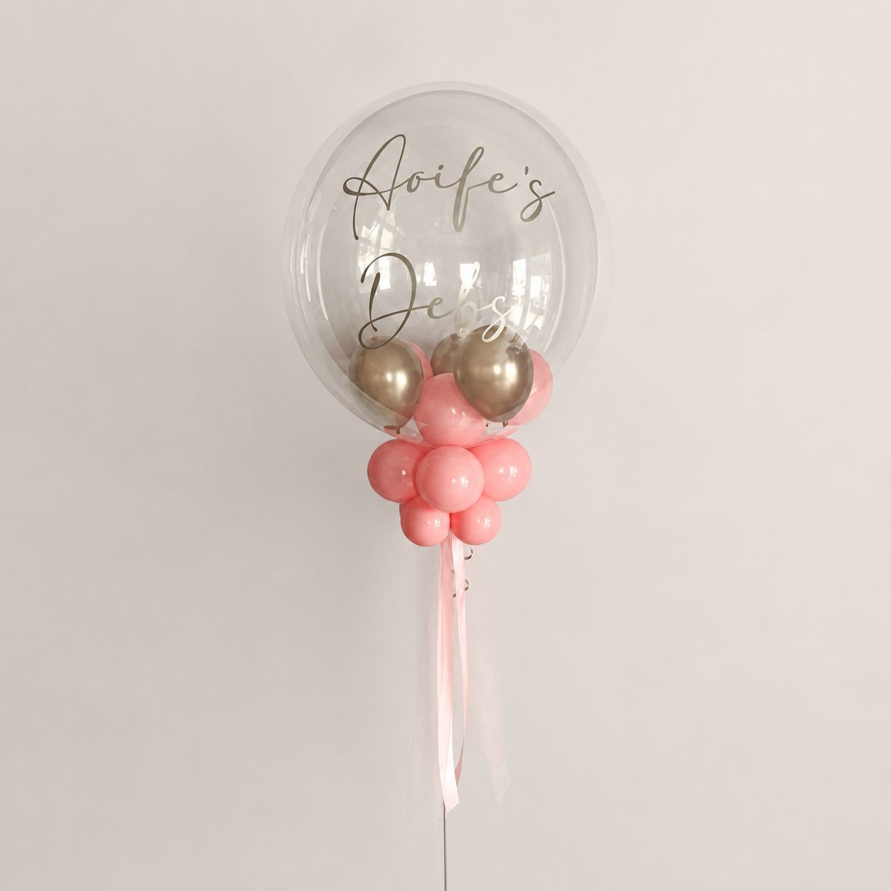 Personalised Bubble Balloon - Option 9