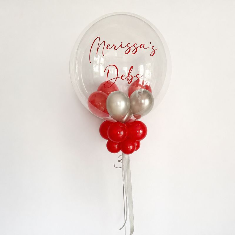 Personalised Bubble Balloon - Option 8