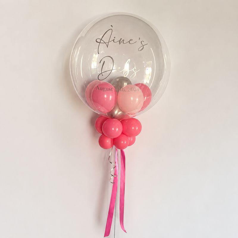 Personalised Bubble Balloon - Option 13