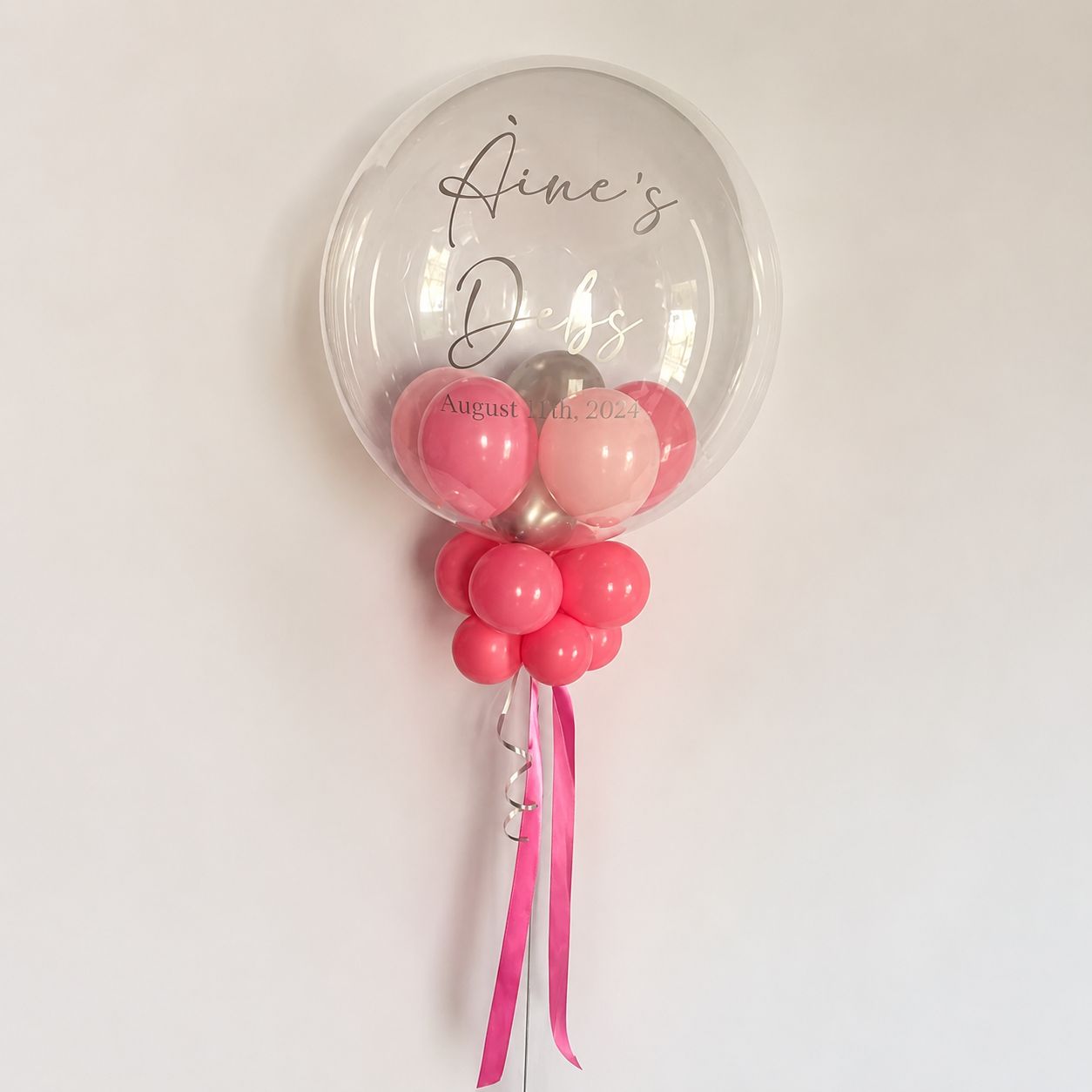 Personalised Bubble Balloon - Option 13