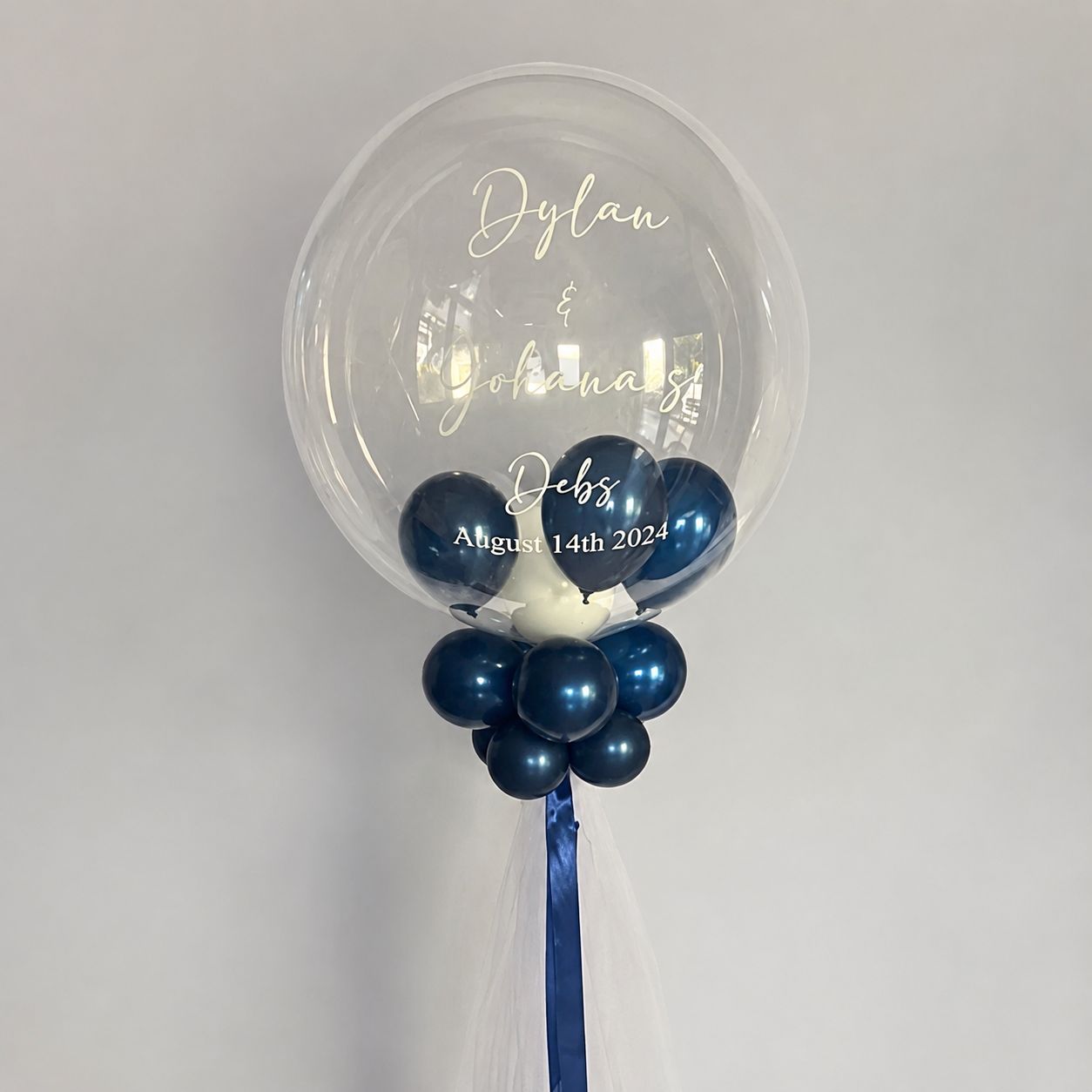 Personalised Bubble Balloon - Option 15