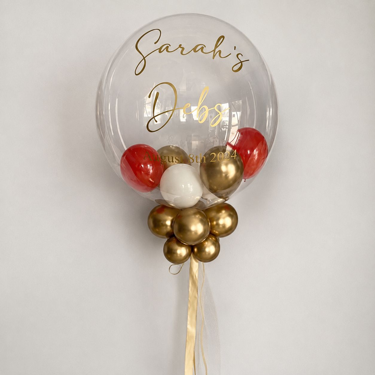 Personalised Bubble Balloon - Option 17