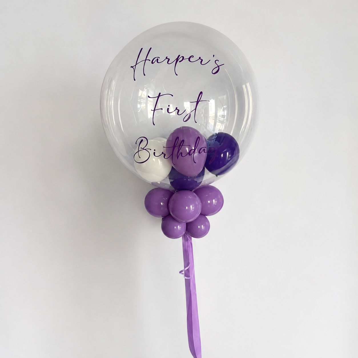 Personalised Bubble Balloon - Option 12