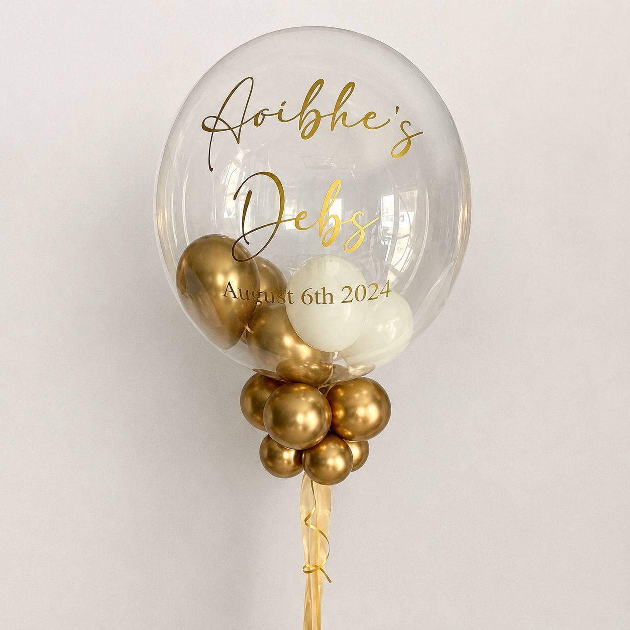 Personalised Bubble Balloon - Option 16